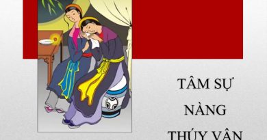 Tâm sự nàng Thúy Vân