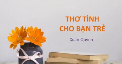 Thơ tình cho bạn trẻ