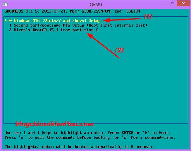 usb boot 10