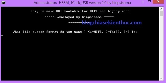 Tạo usb boot chuẩn uefi 2