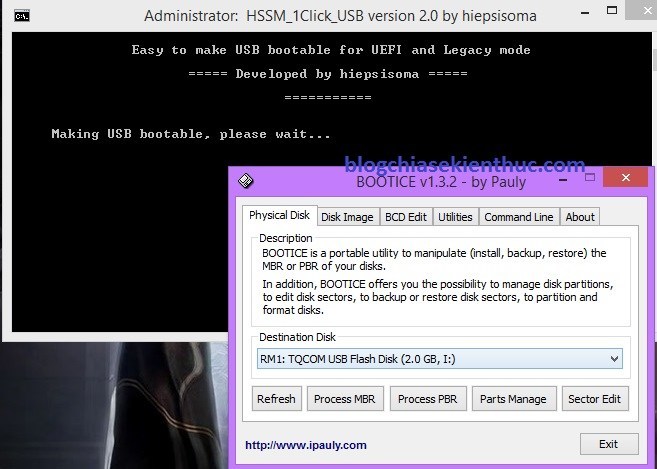Tạo usb boot chuẩn uefi 3