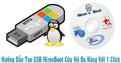 Tạo usb boot chuẩn uefi