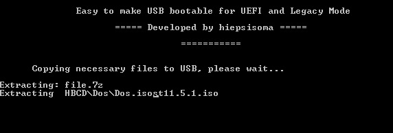 Tạo usb boot chuẩn uefi 4