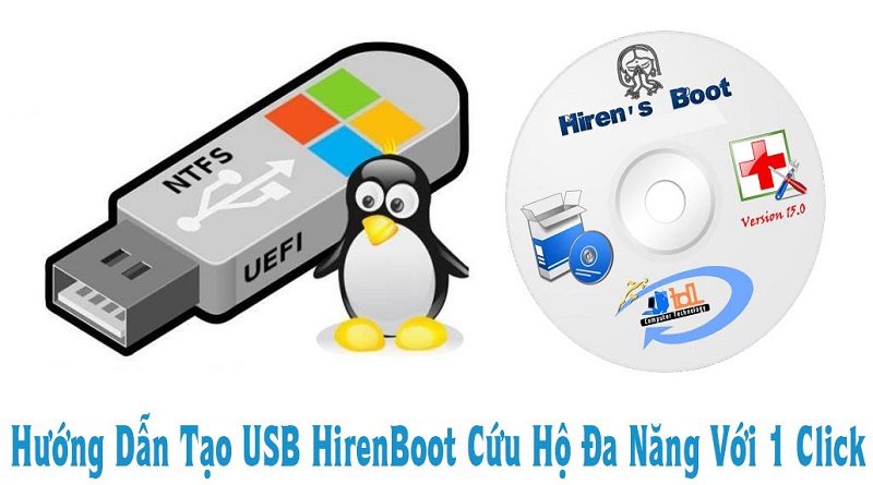 Tạo usb boot chuẩn uefi