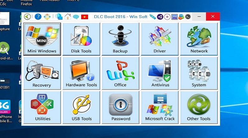 Tạo usb boot đầy đủ chức năng