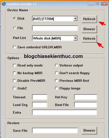 Tạo hdd boot 10
