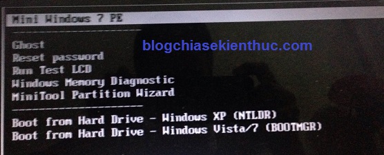 Tạo hdd boot 12