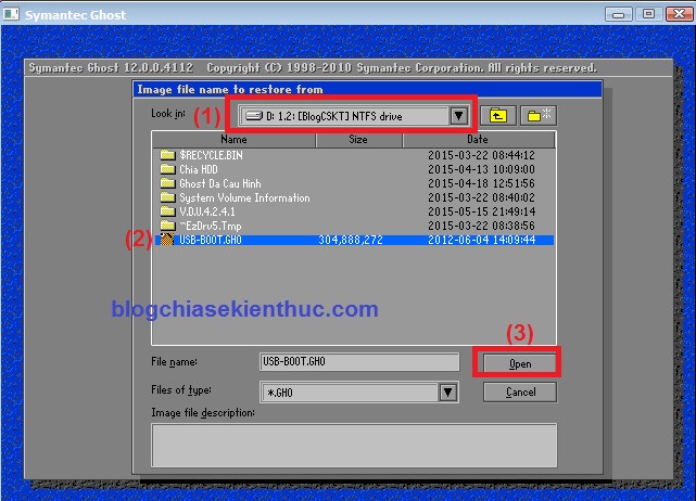 Tạo usb boot/ hdd boot 3
