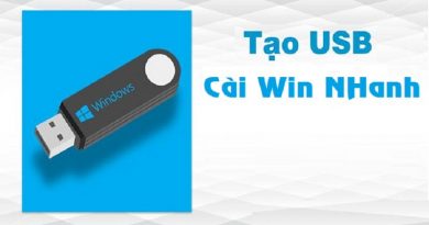 Tạo usb cài win