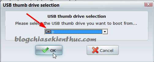 Test khả năng boot của usb 3