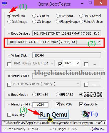 usb boot 8