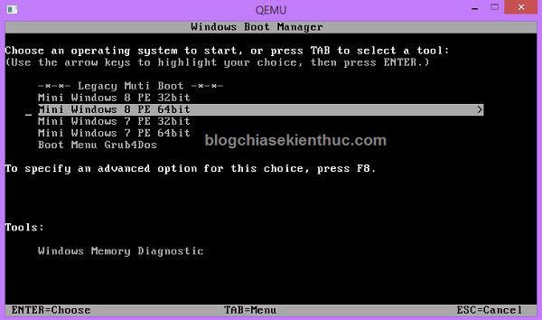 Tạo usb boot 11